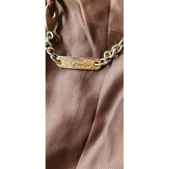 Tulipano Made in Italy Dark Brown Leather Jacket 42 - Picture 5 of 7